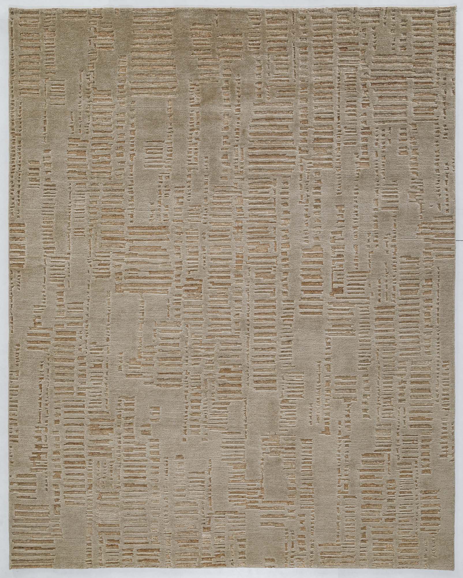 Hand Knotted/Bark/Kelly - B/Beige - NuStory
