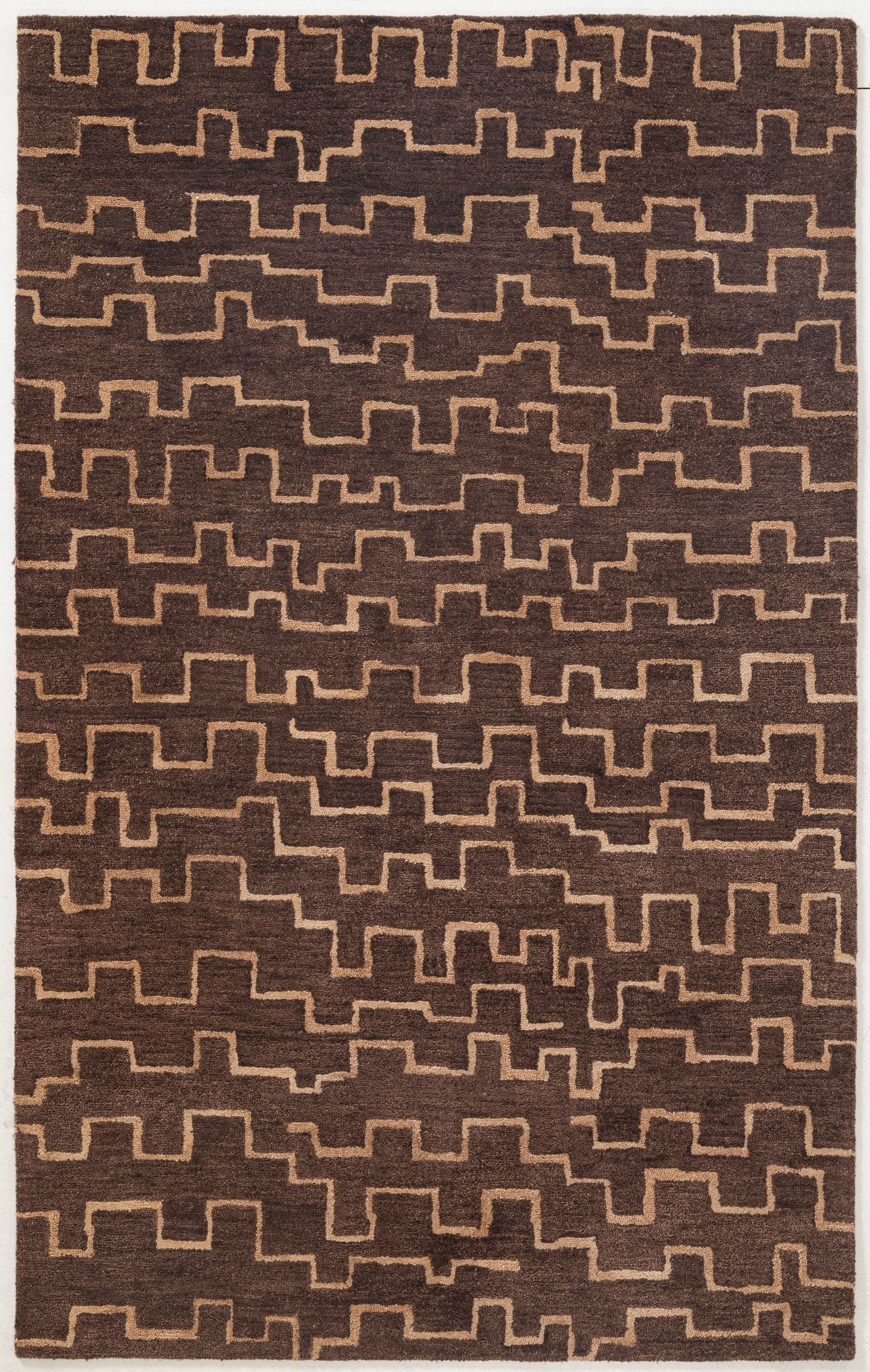 Hand Tufted/ROSE RUG/Brown - NuStory