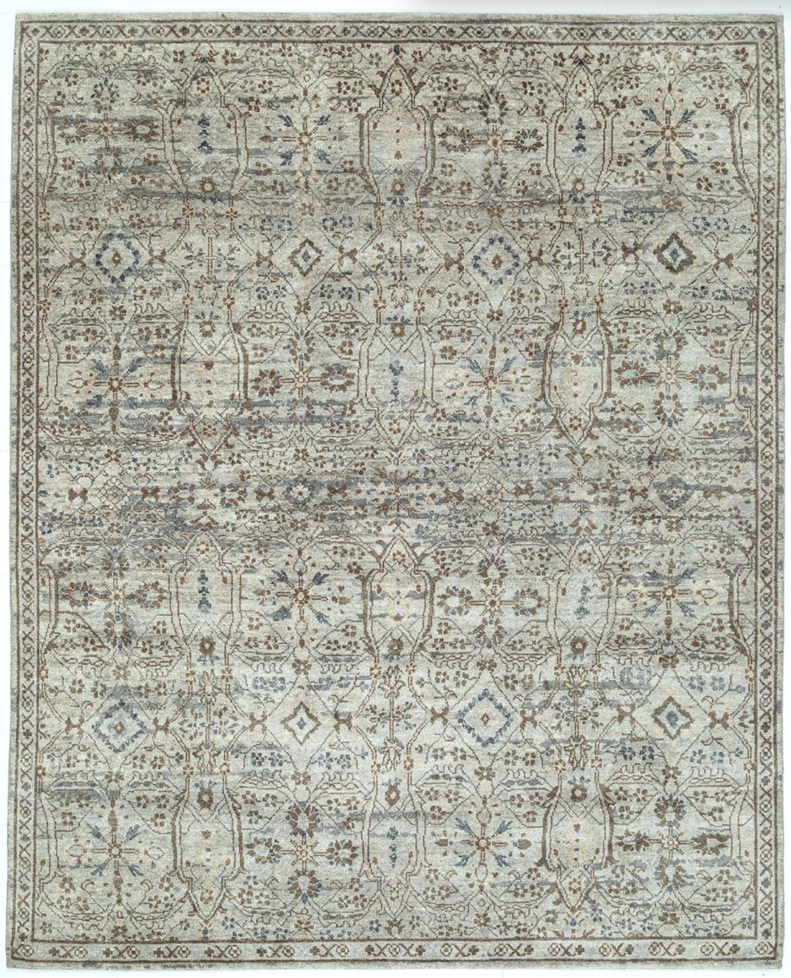 Hand Knotted Amer Rug