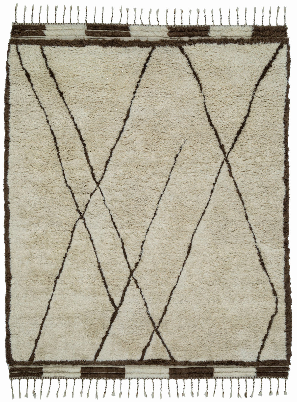 Hand Knotted Moroccan Rug
