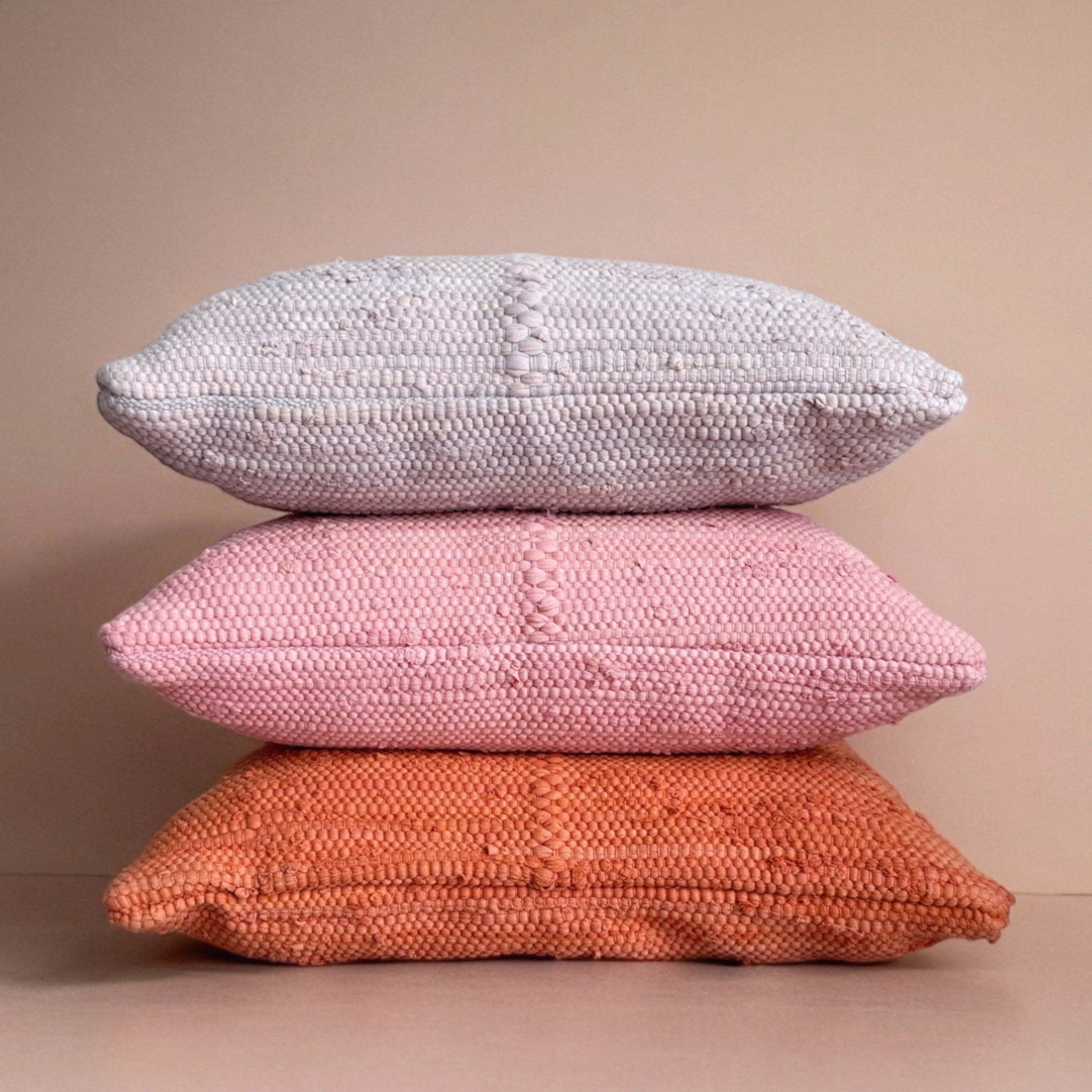 Chindi Pillow Cover - Clay - NuStory