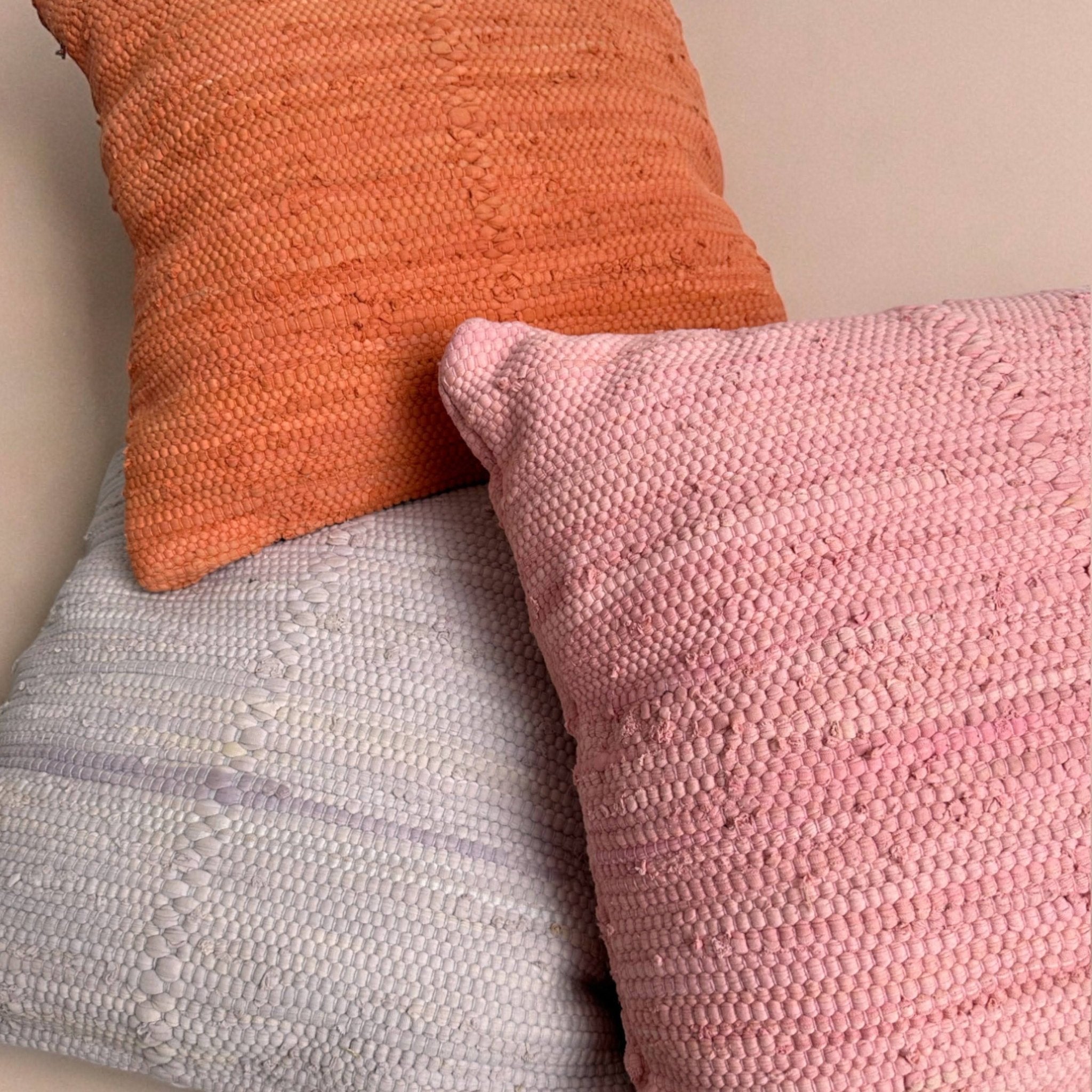 Chindi Pillow Cover - Lilac - NuStory