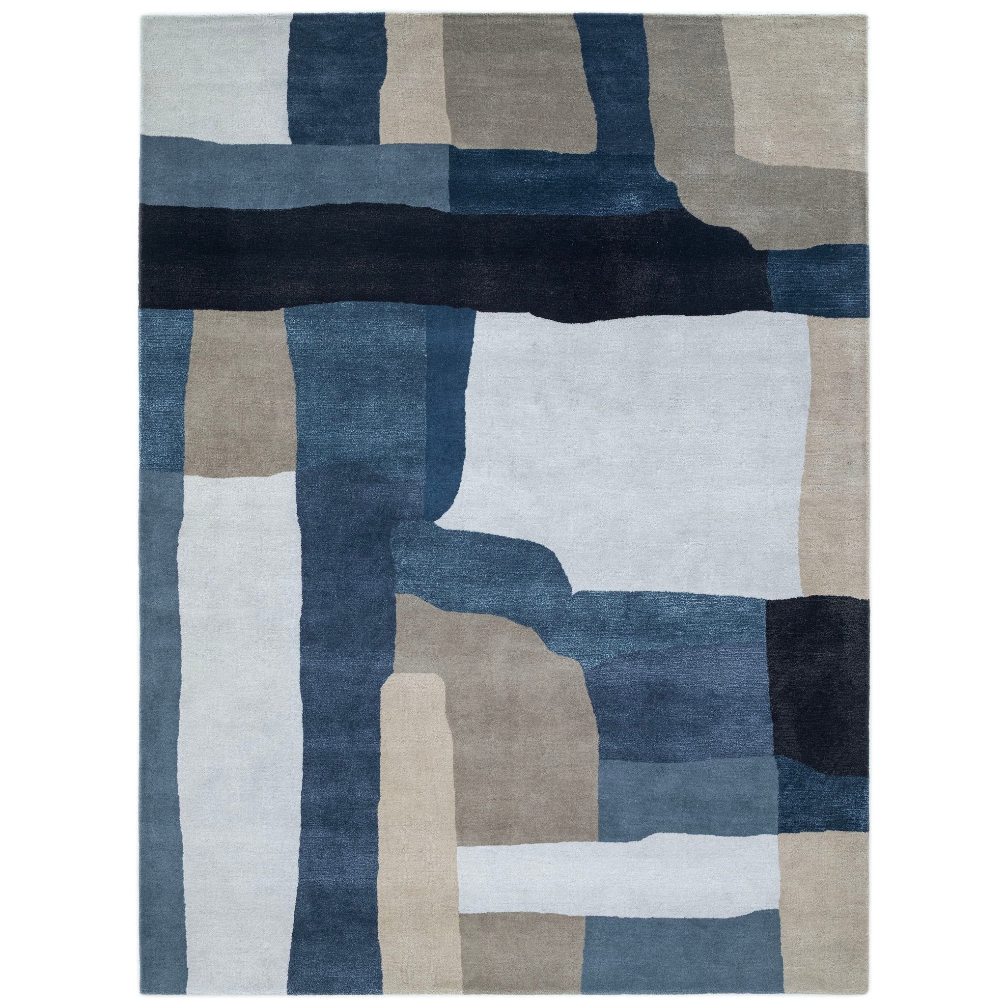 Hand Tufted Abstract Rug - NuStory