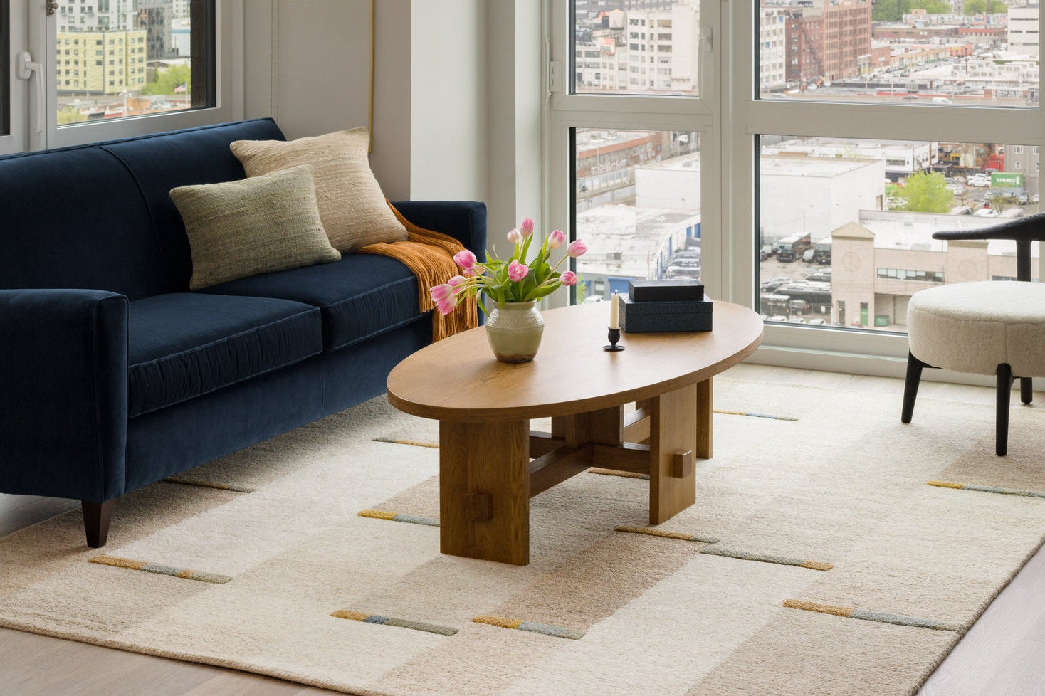 Hand Tufted Albers Swatch - NuStory