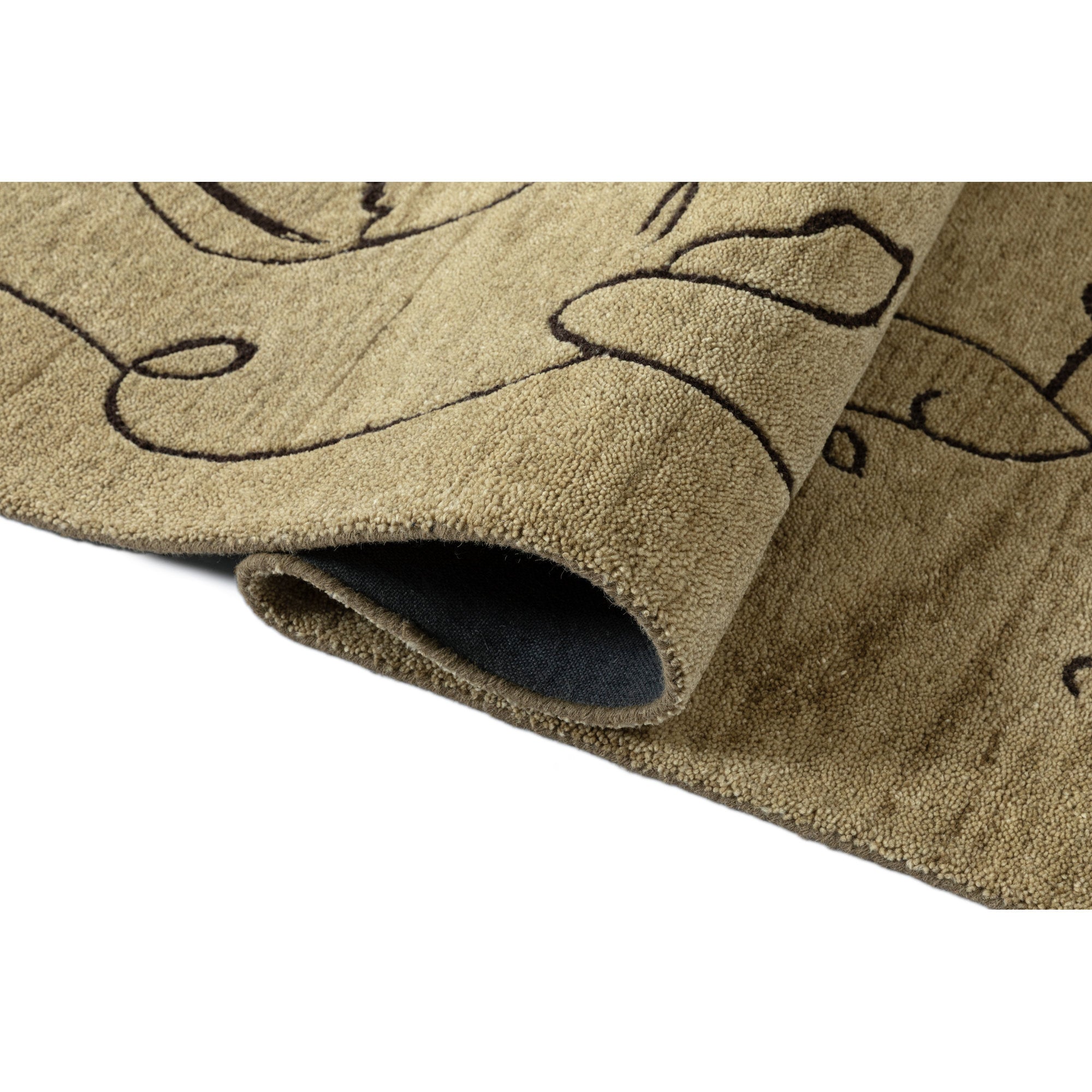 Hand Tufted Bordo Runner