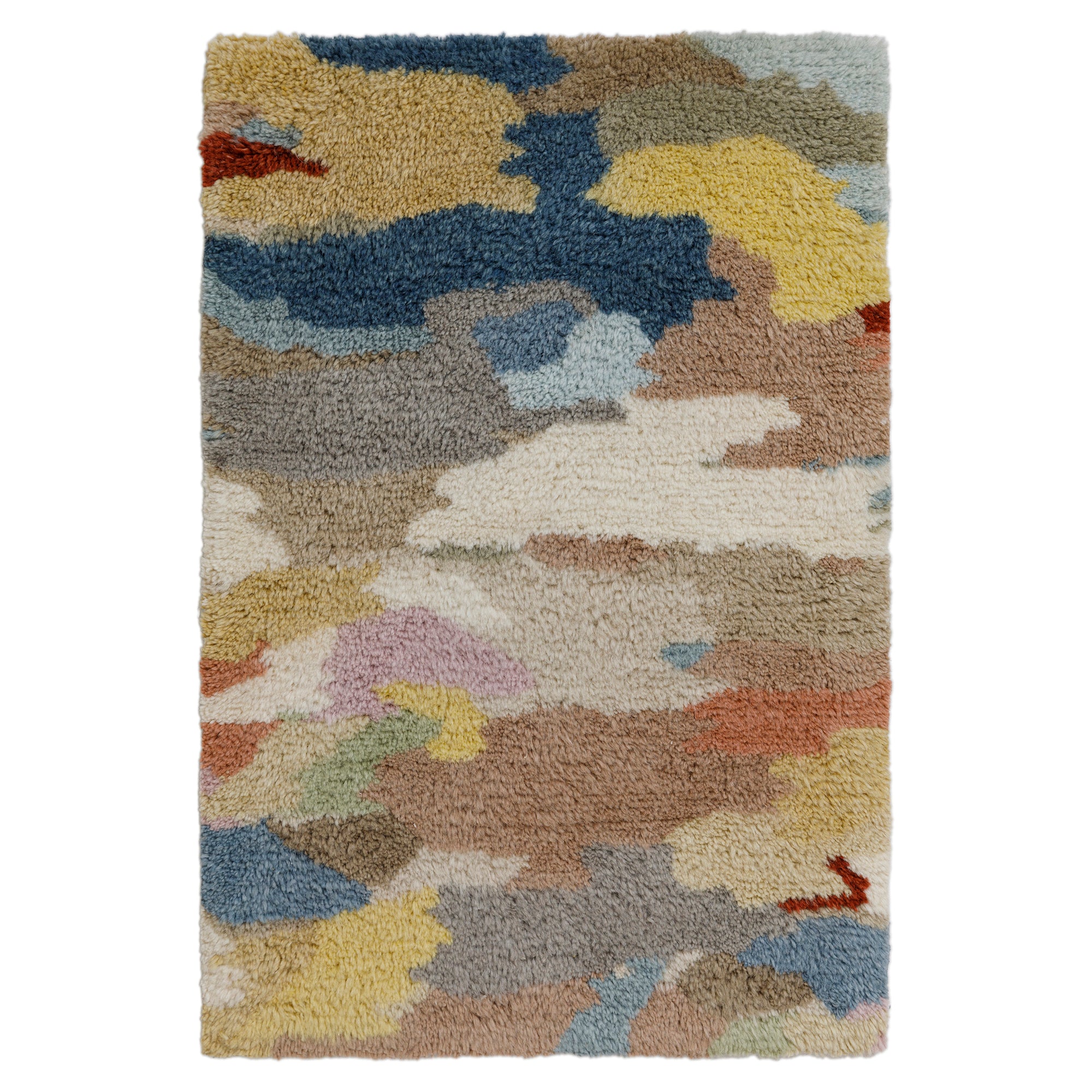 Hand Tufted Landscape Shag Rug - NuStory