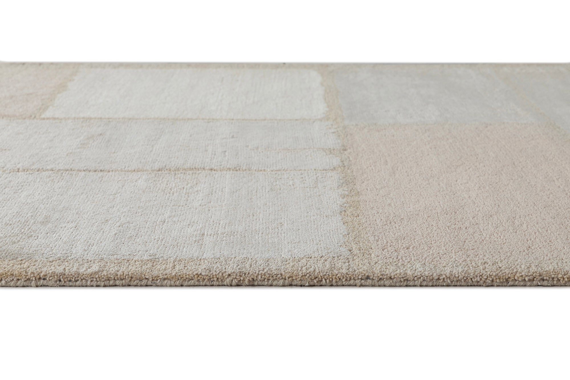 Hand Tufted Colorblock Rug