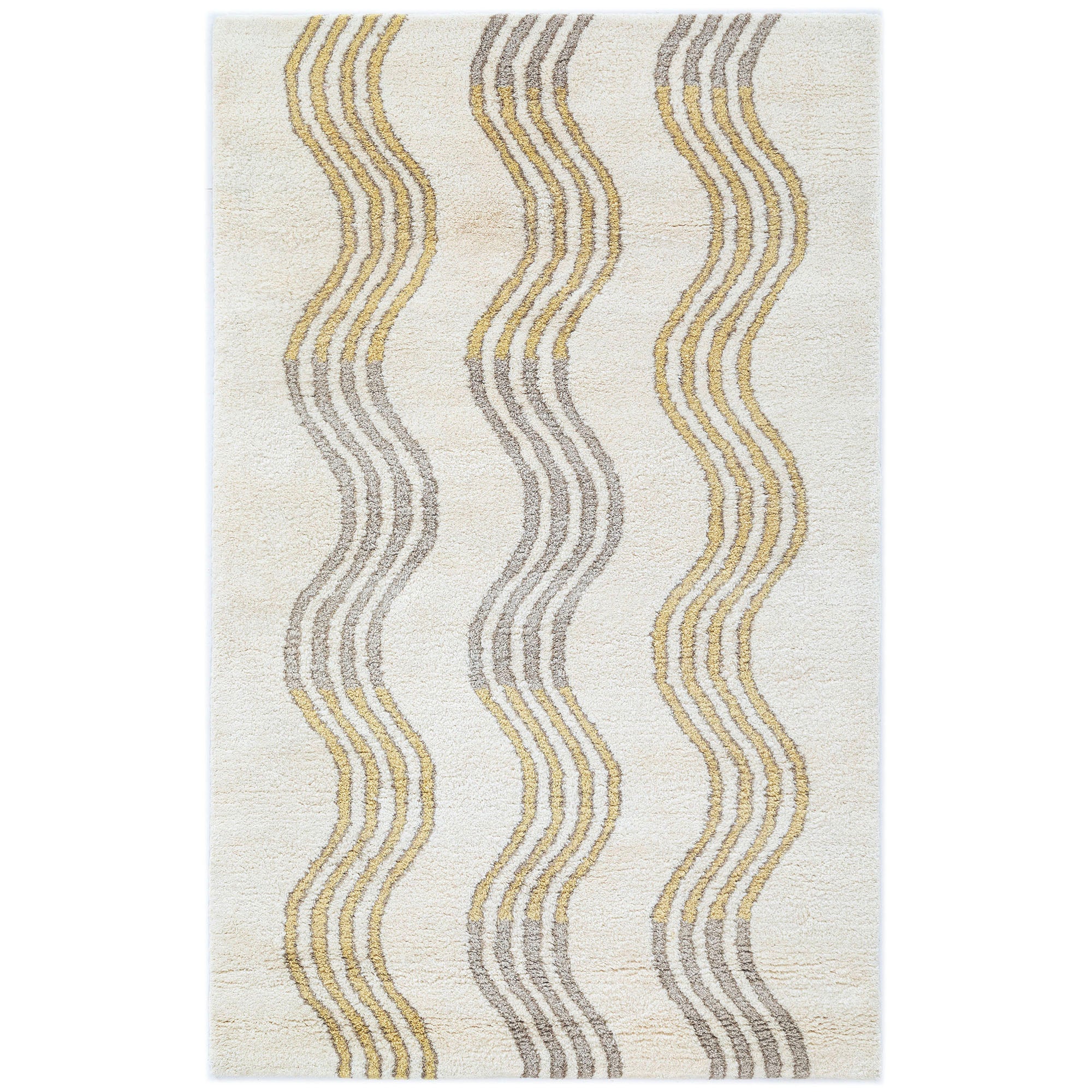 Hand Tufted Wavy Shag Rug - NuStory