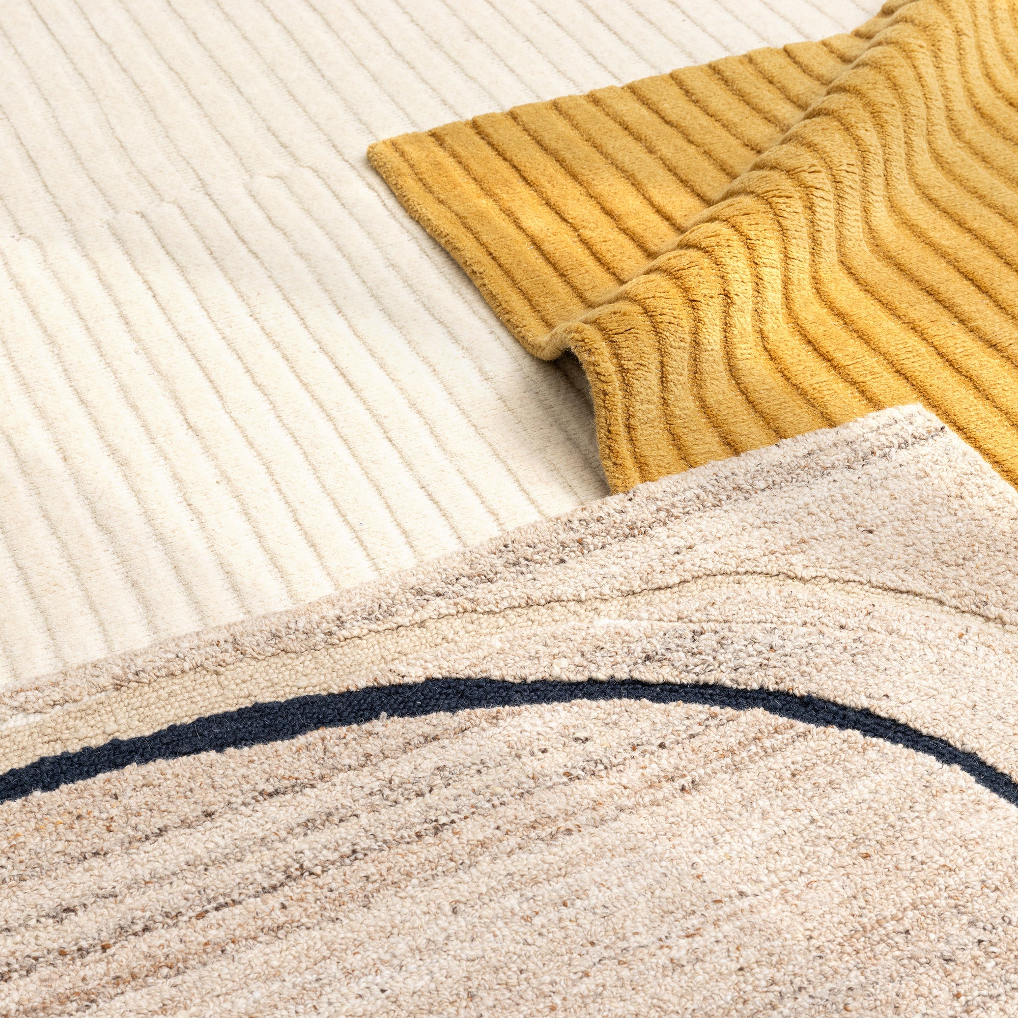 Hand Loomed Corduroy Rug - NuStory