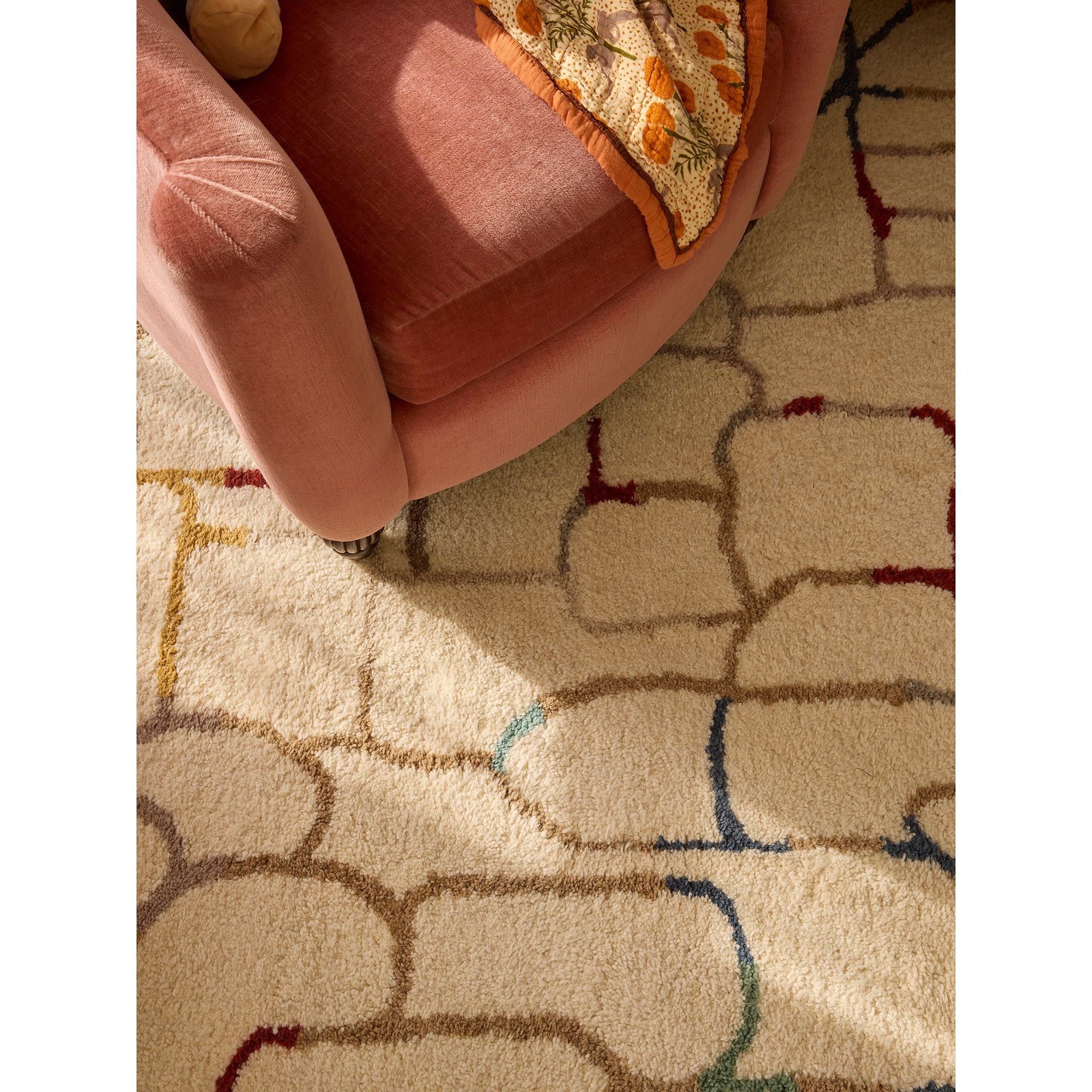 Hand Tufted Modern Shag - Pebble Rug - NuStory