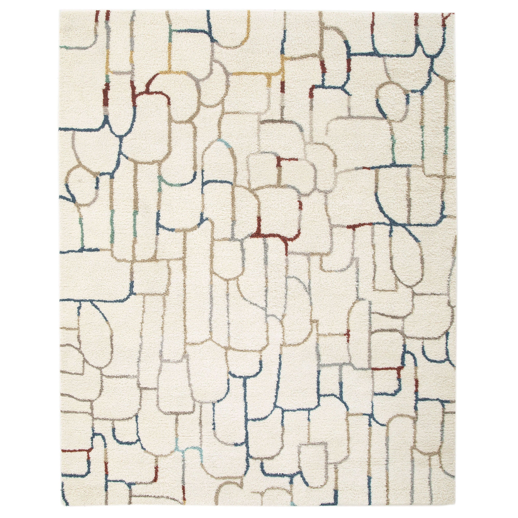 Hand Tufted Modern Shag - Pebble Rug - NuStory