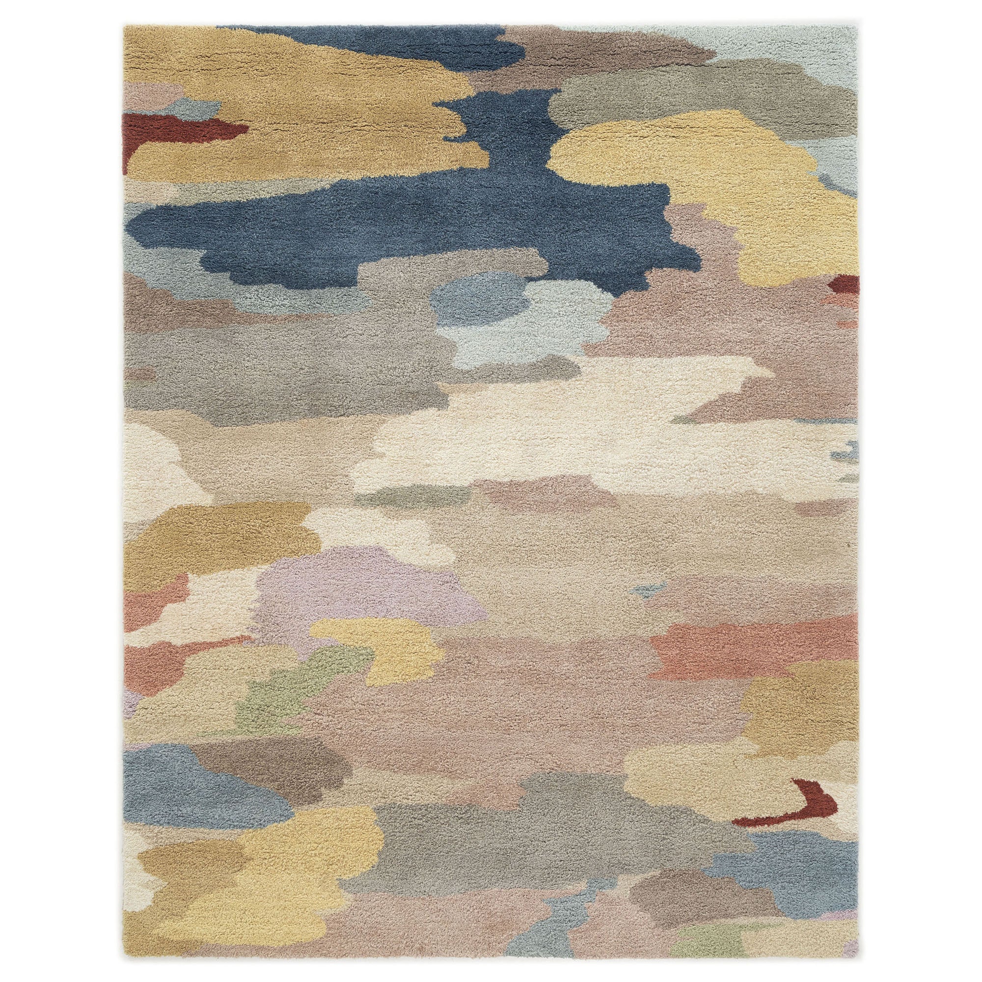 Hand Tufted Landscape Shag Rug - NuStory