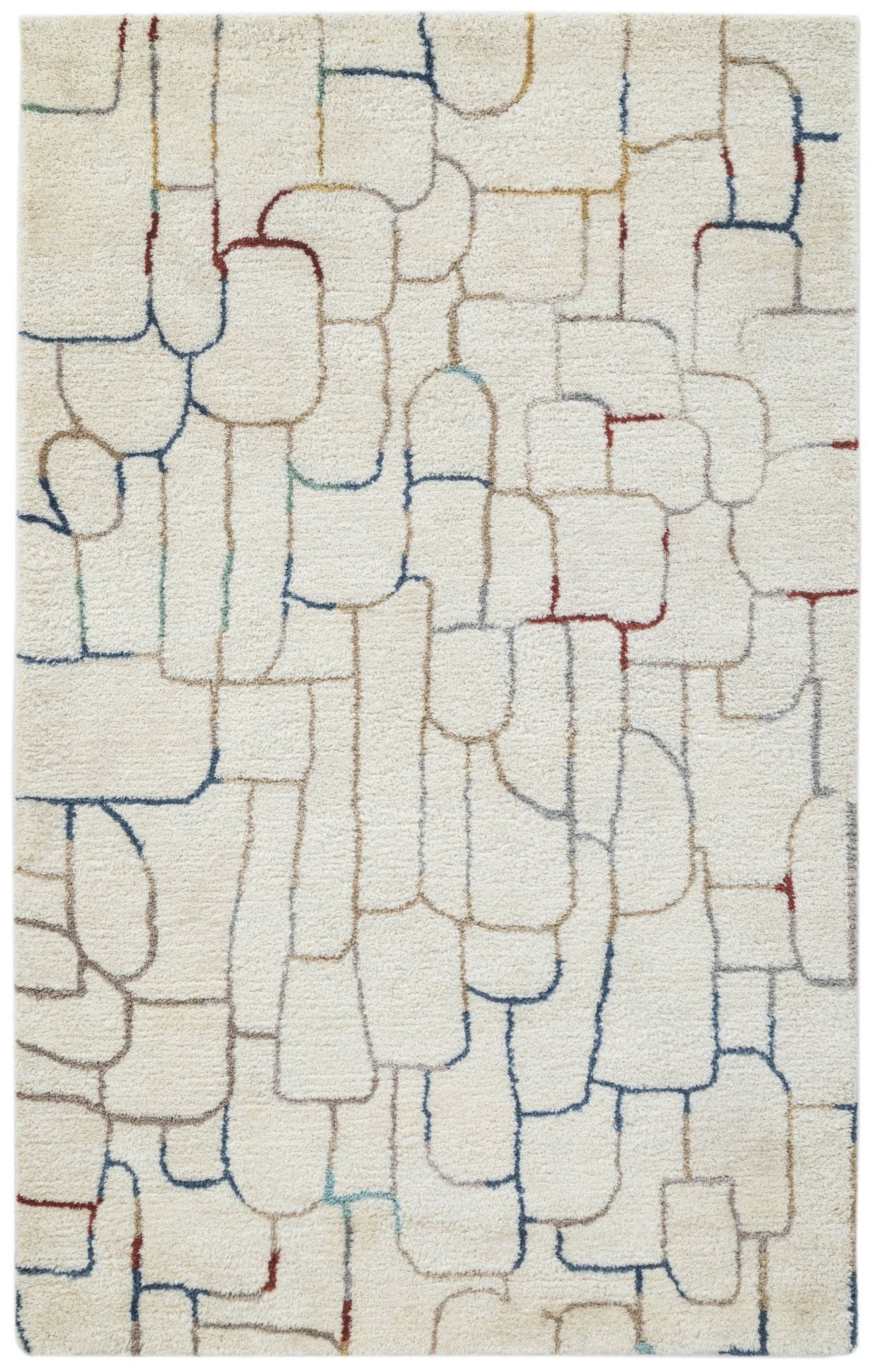 Hand Tufted Modern Shag - Pebble Rug - NuStory