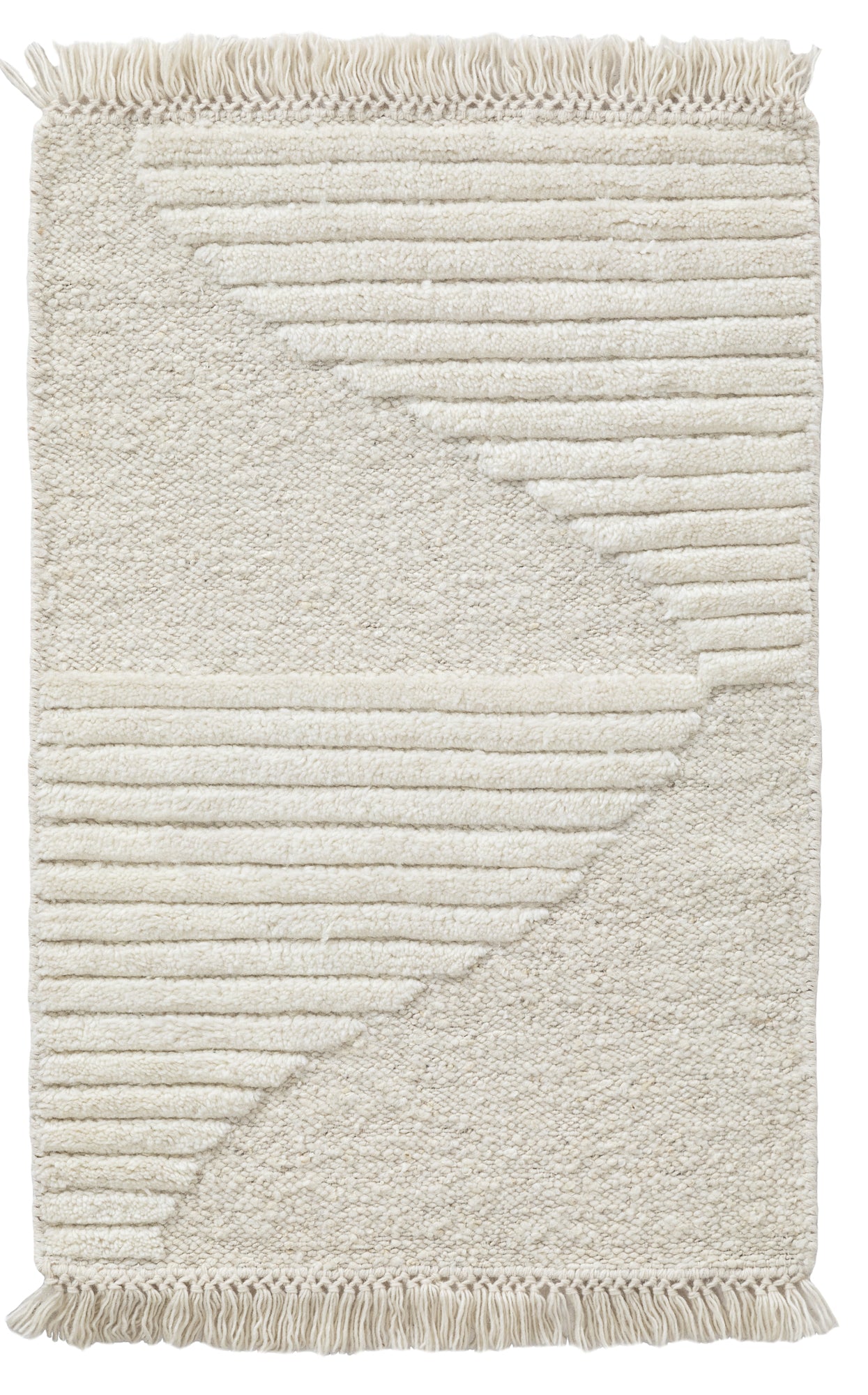 Hand Knotted Squiggle Rug