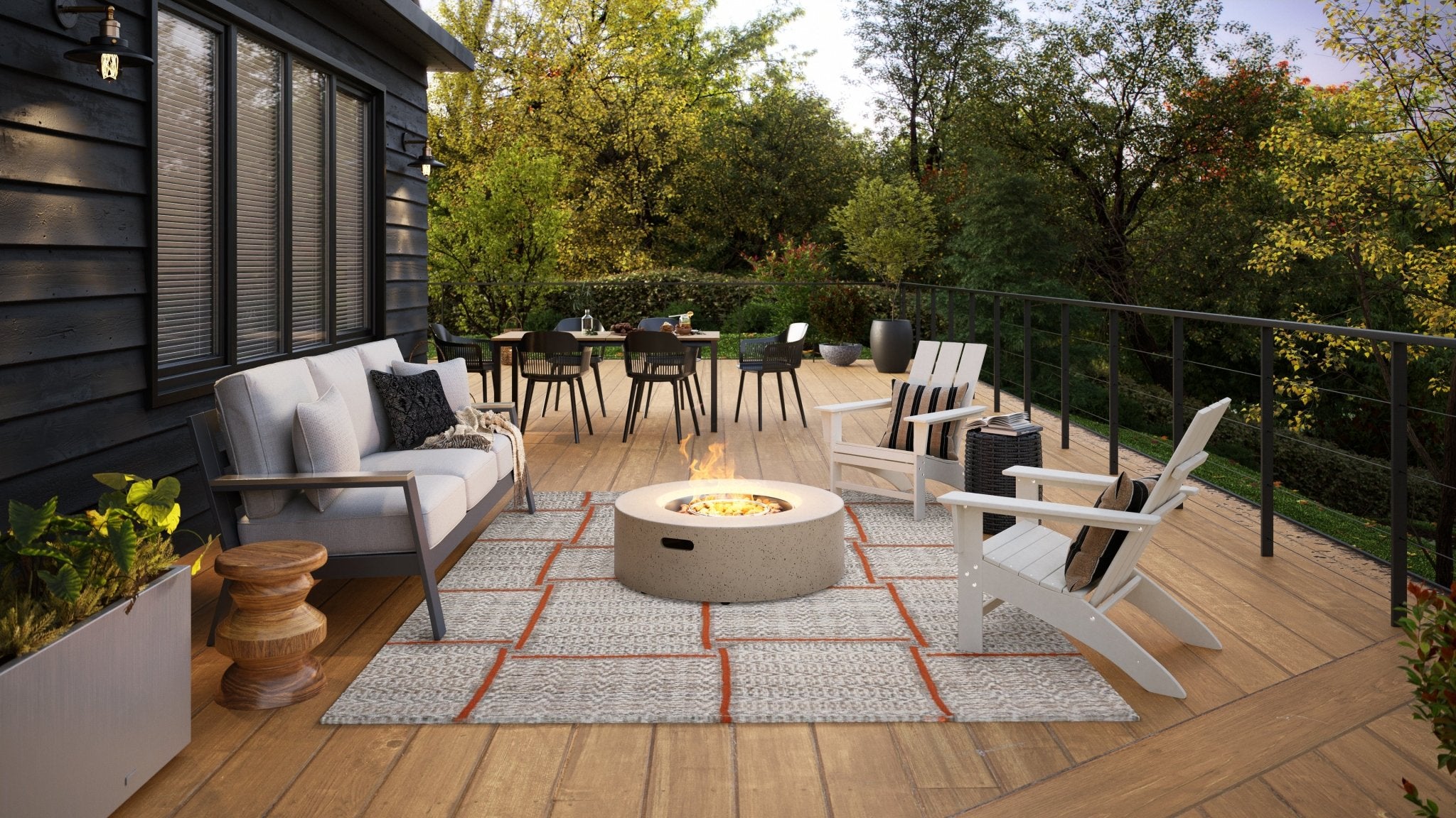 Flatweave Camp Chair Rug - NuStory