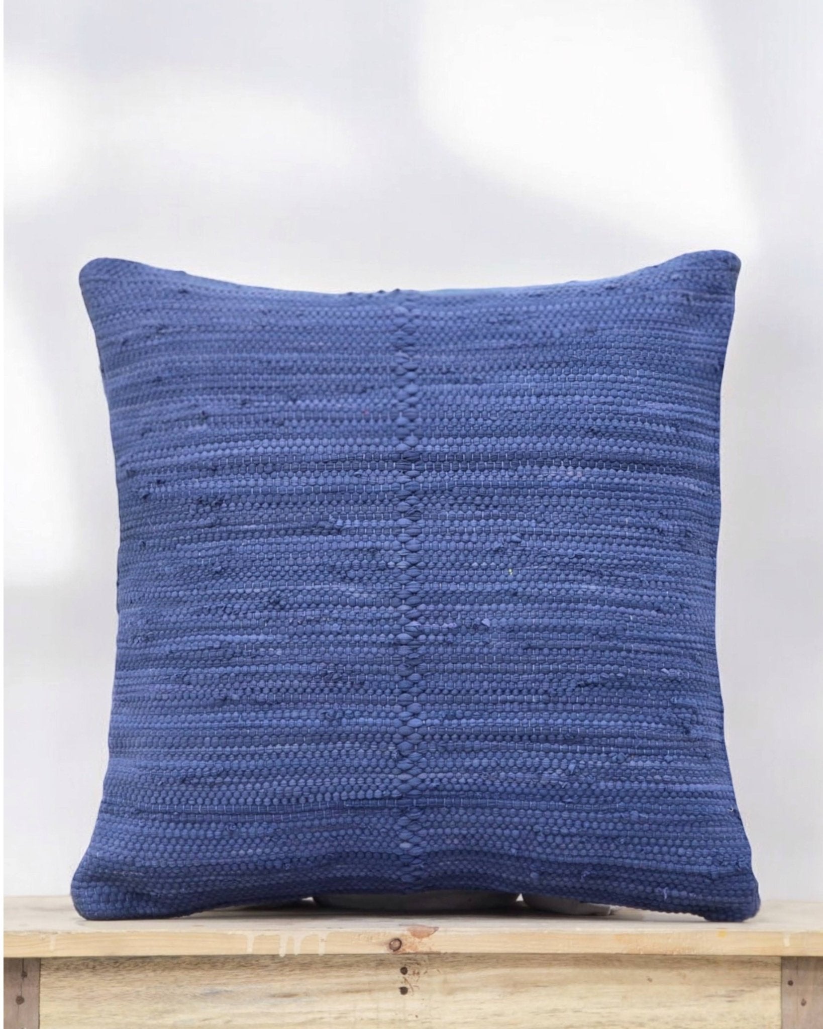 Chindi Pillow Cover - Marine - NuStory