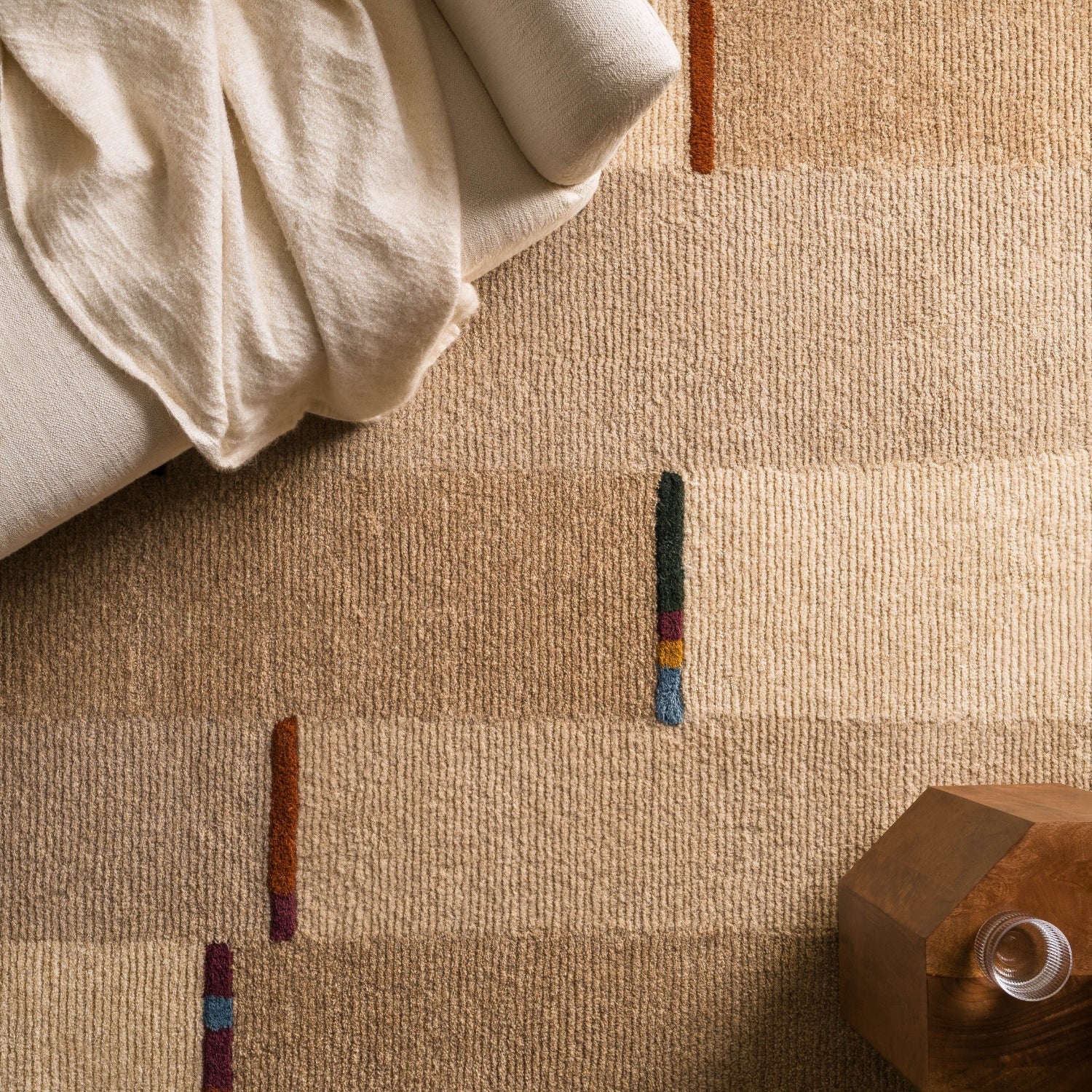 Hand Tufted Albers Swatch - NuStory