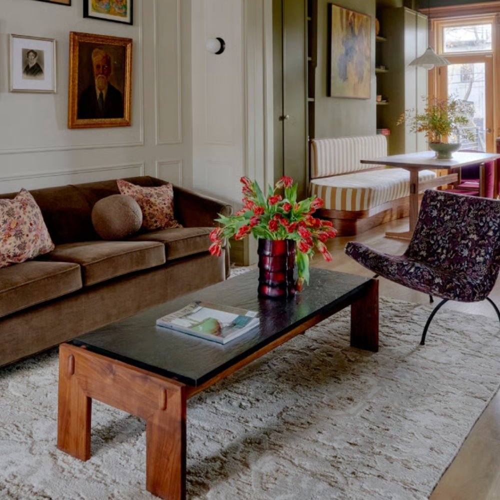 Hand Knotted Tea Room Swatch - NuStory