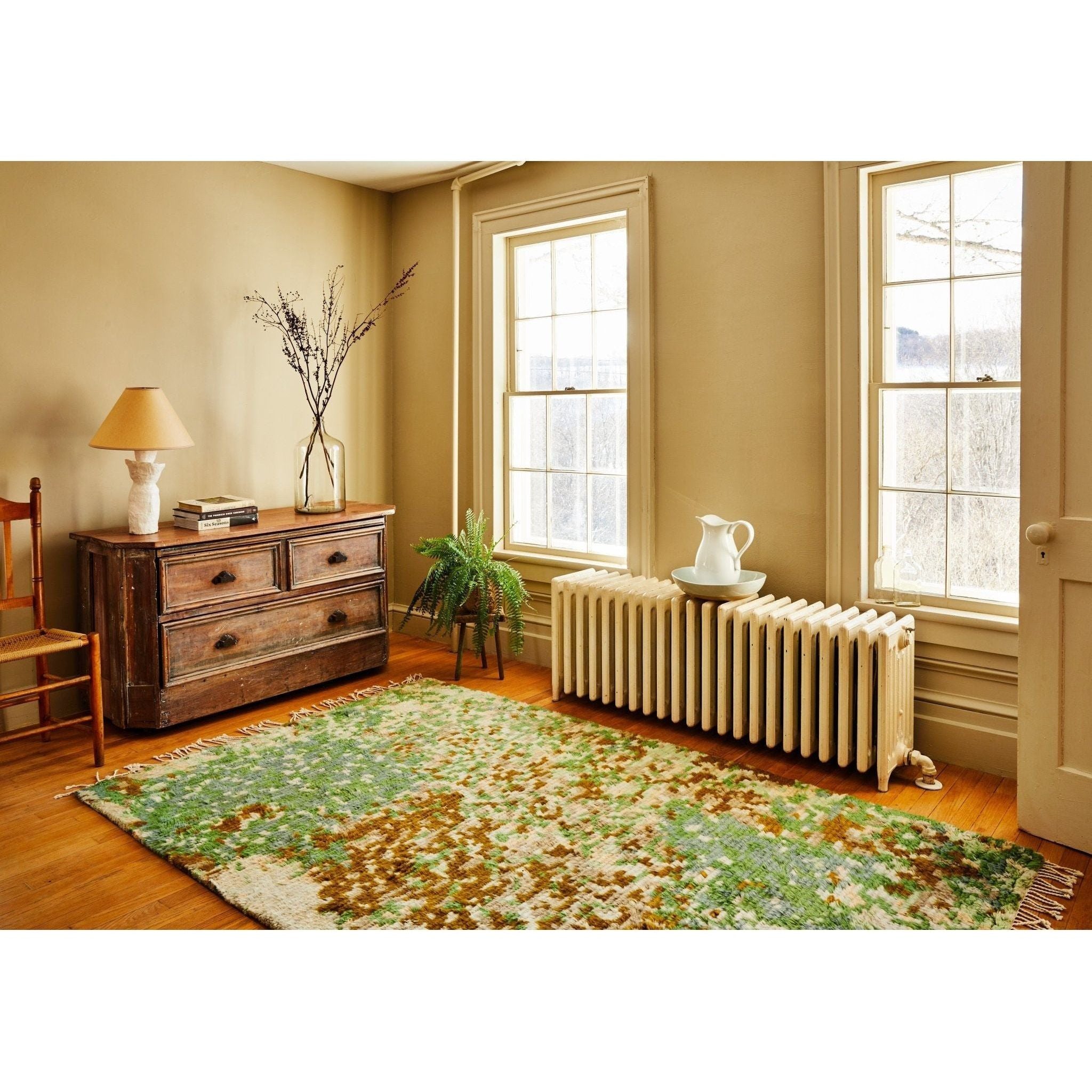 Fieldstone Moss Rug - NuStory