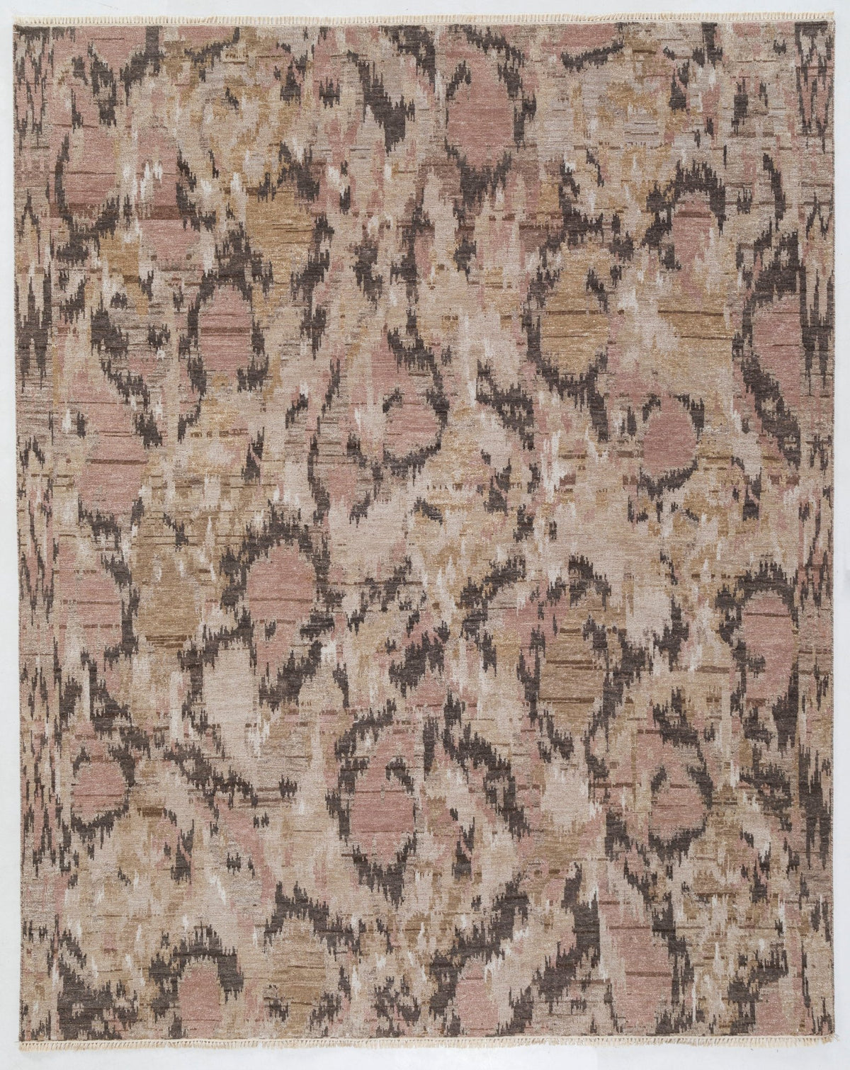 Hand Knotted Ikat Rug - NuStory