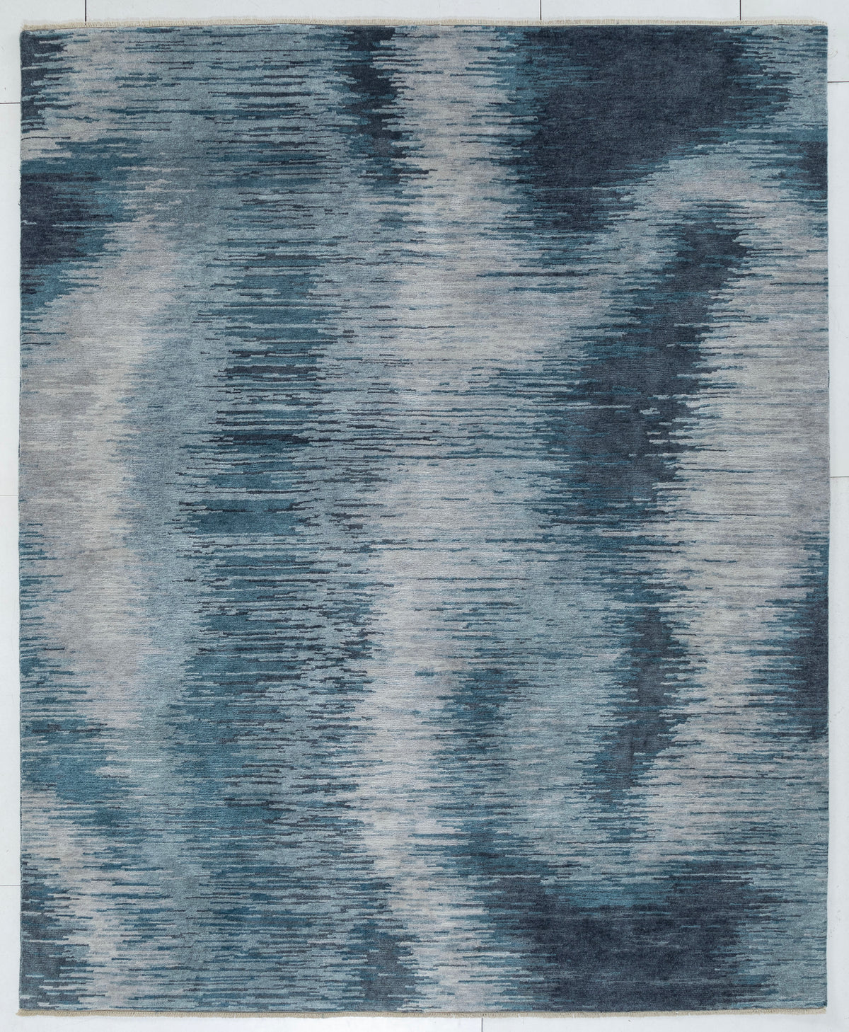 Hand Knotted Rose Rug
