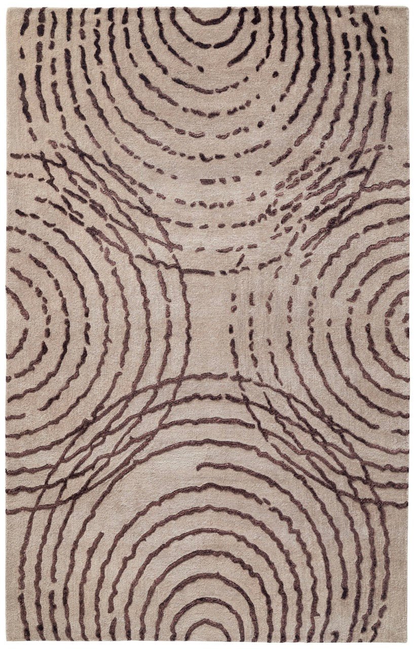 Hand Tufted/Avianna Rug/Beige Maroon - NuStory