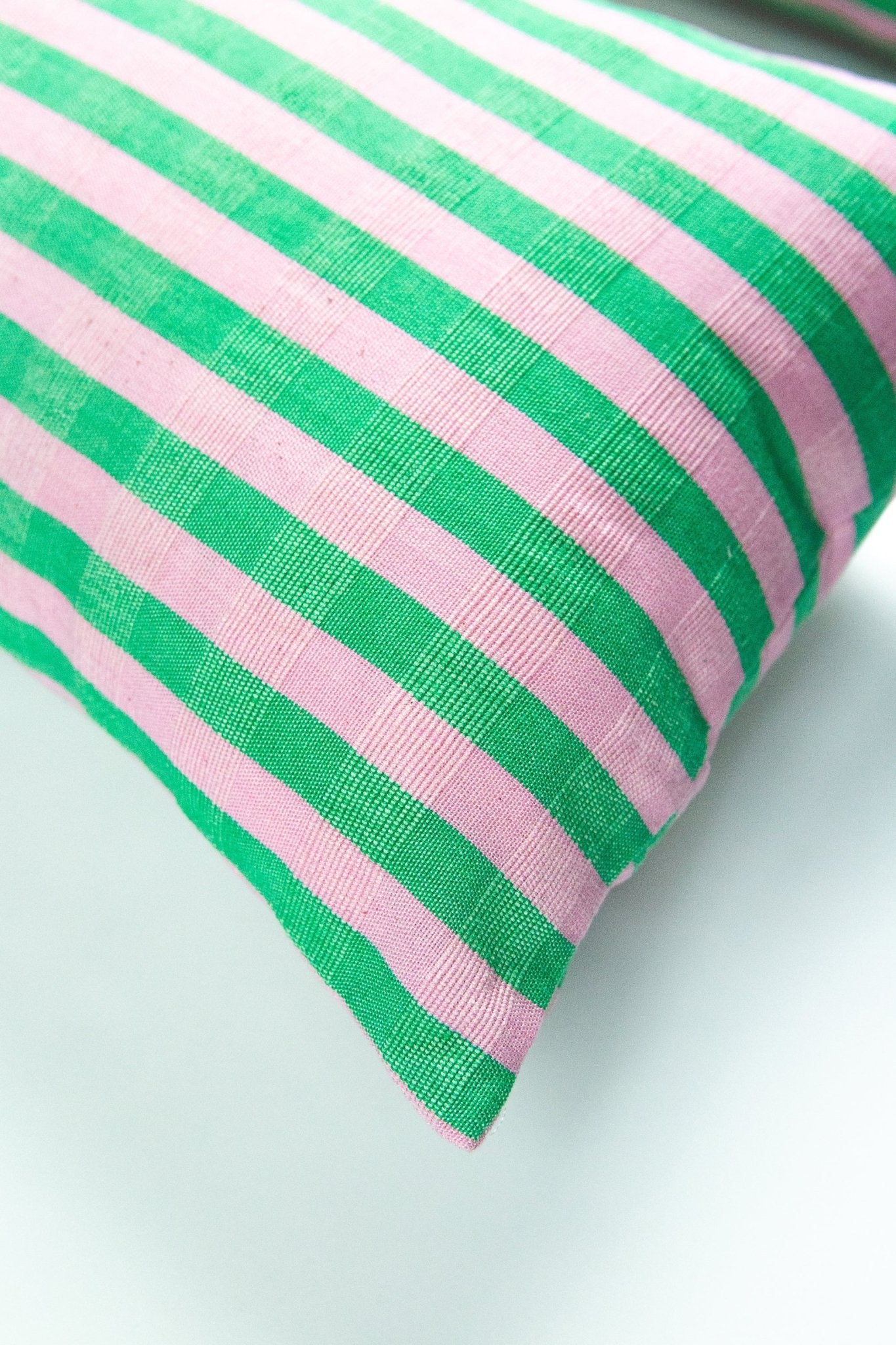 Archive NY Flora Stripe Square Pillow - NuStory