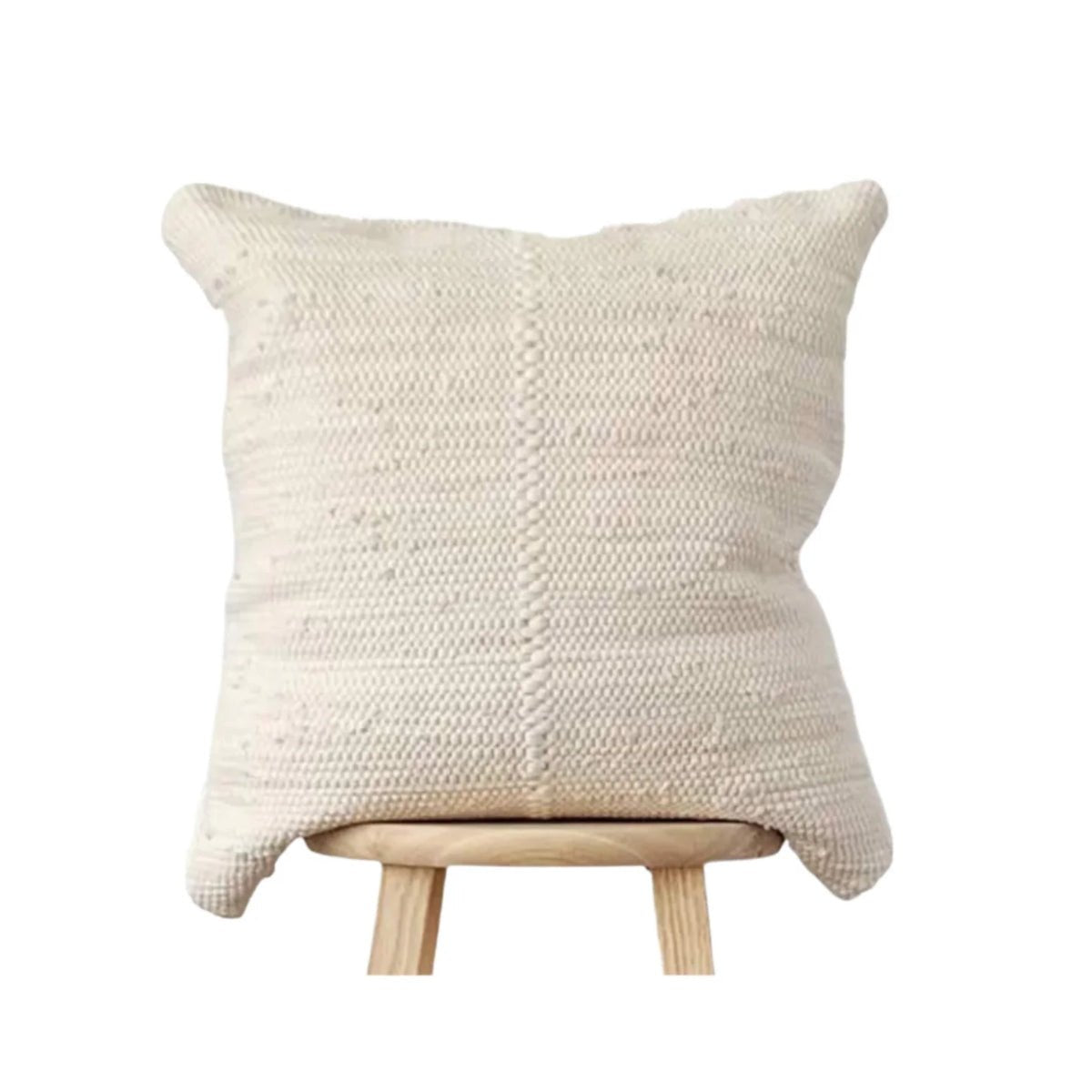 Chindi Pillow Cover - Cream - NuStory