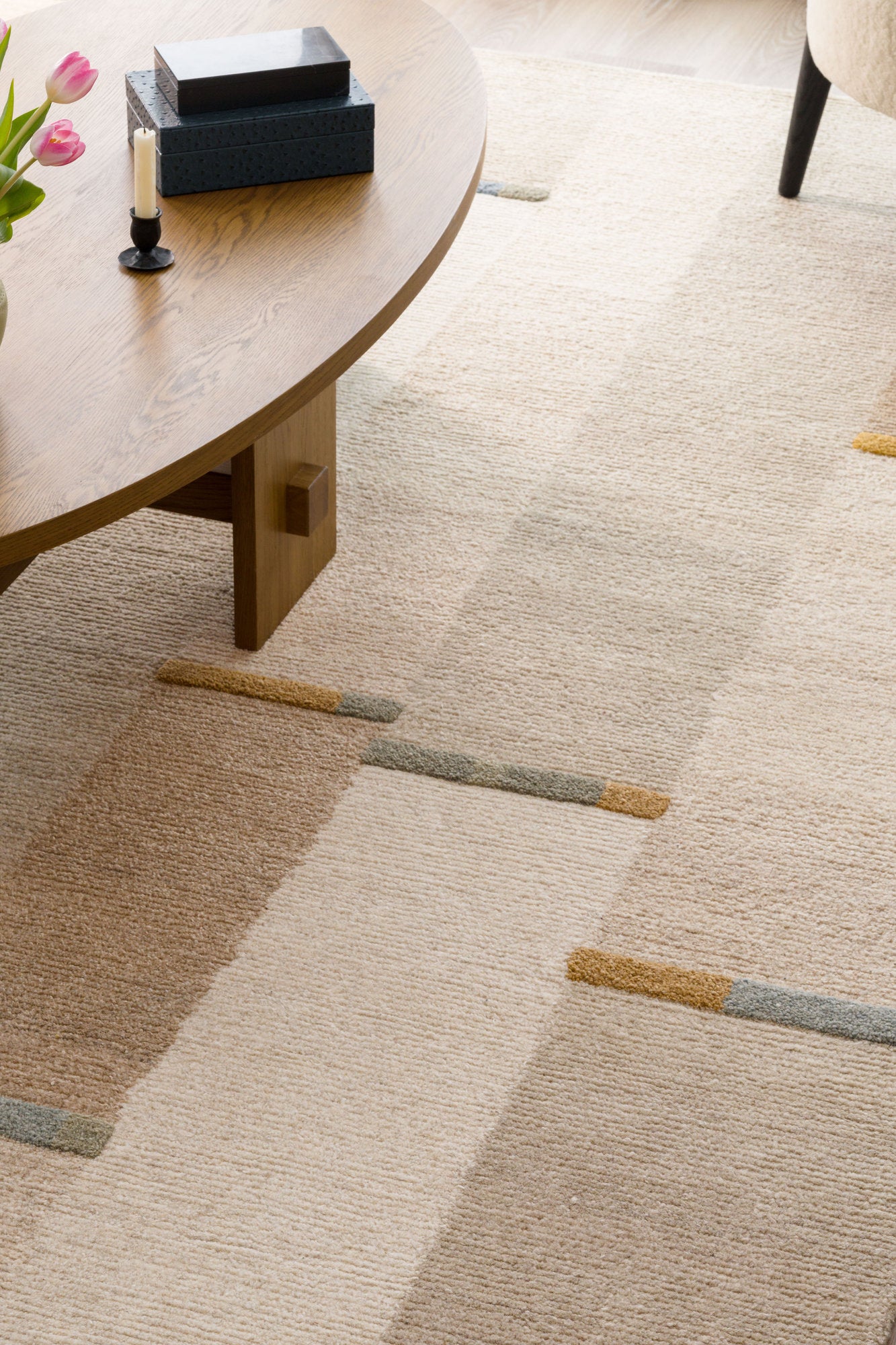 Hand Tufted Albers Swatch - NuStory