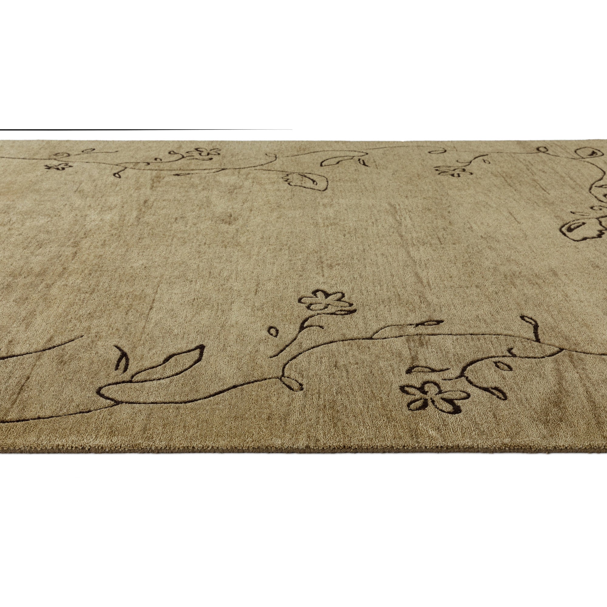 Hand Tufted Bordo Runner