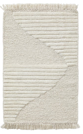 Medium Black Squiggle Printed Rug main image 0