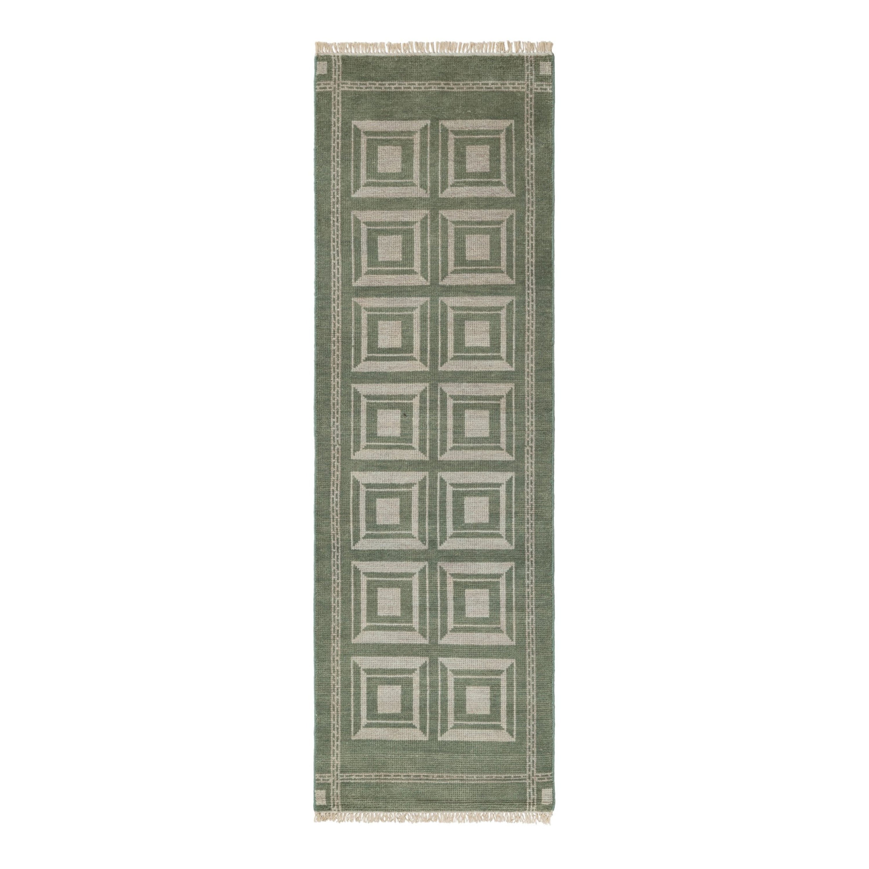 Hand Knotted Study Runner