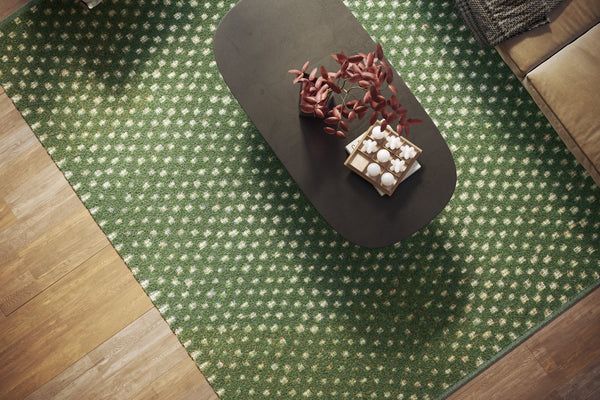Hand Knotted Woodland Moss Rug — alternate view