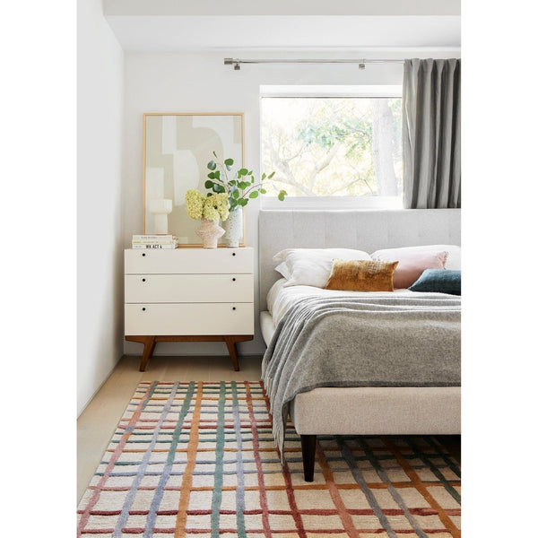Hand Tufted Polychrome Rug — alternate view