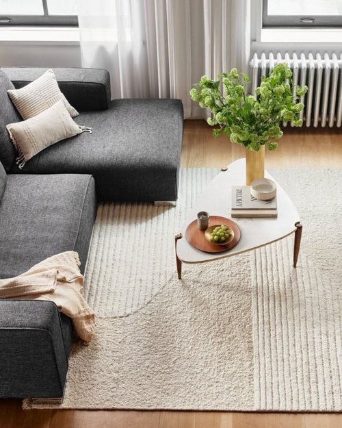 Hand Knotted Squiggle Rug | NuStory Home